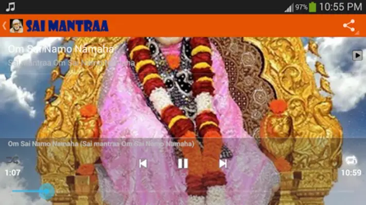 Sai Mantraa android App screenshot 1