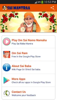 Sai Mantraa android App screenshot 5